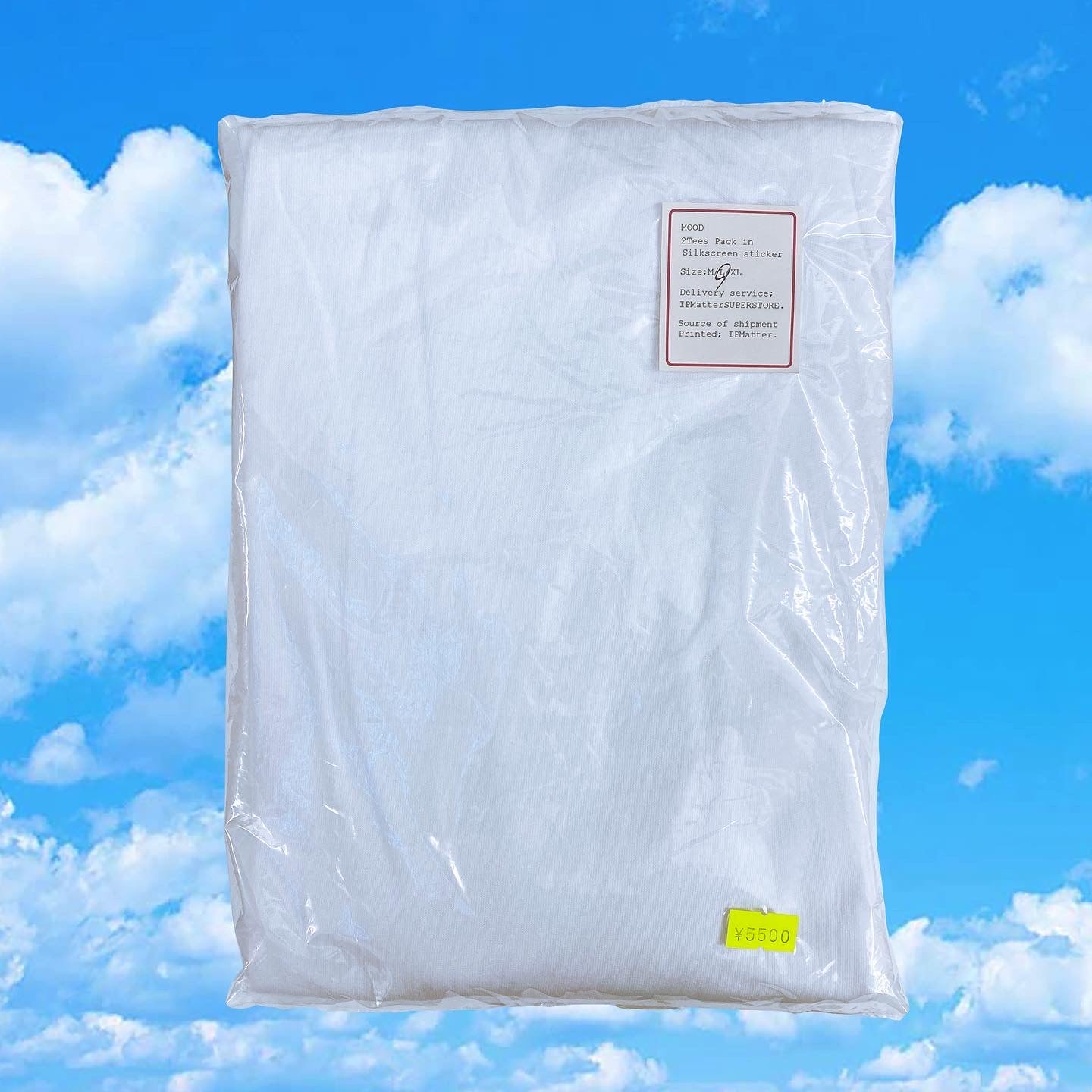 MOOD 2Tees Pack White 2 IPMatter SUPERSTORE