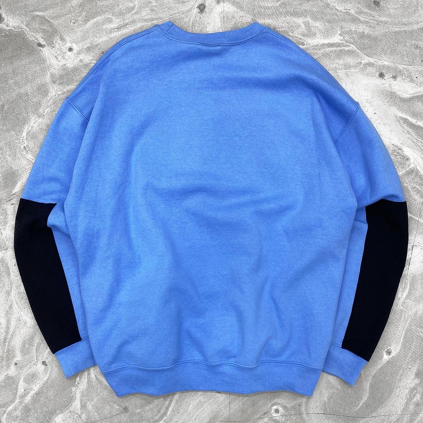 RWCHE × NERDSONWAX Video Sweatshirt Blue Black 2 IPMatter SUPERSTORE