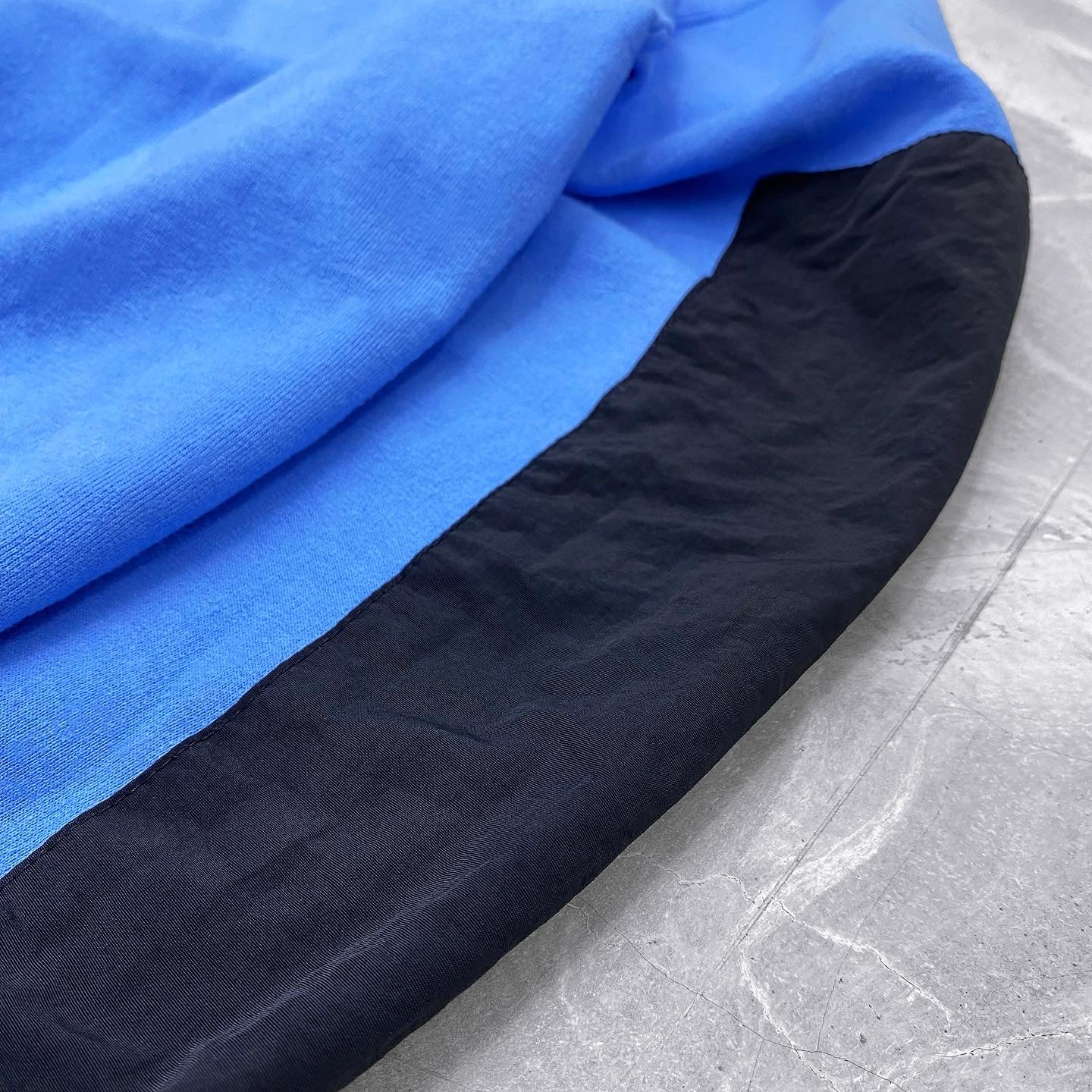 RWCHE × NERDSONWAX Video Sweatshirt Blue Black 3 IPMatter SUPERSTORE