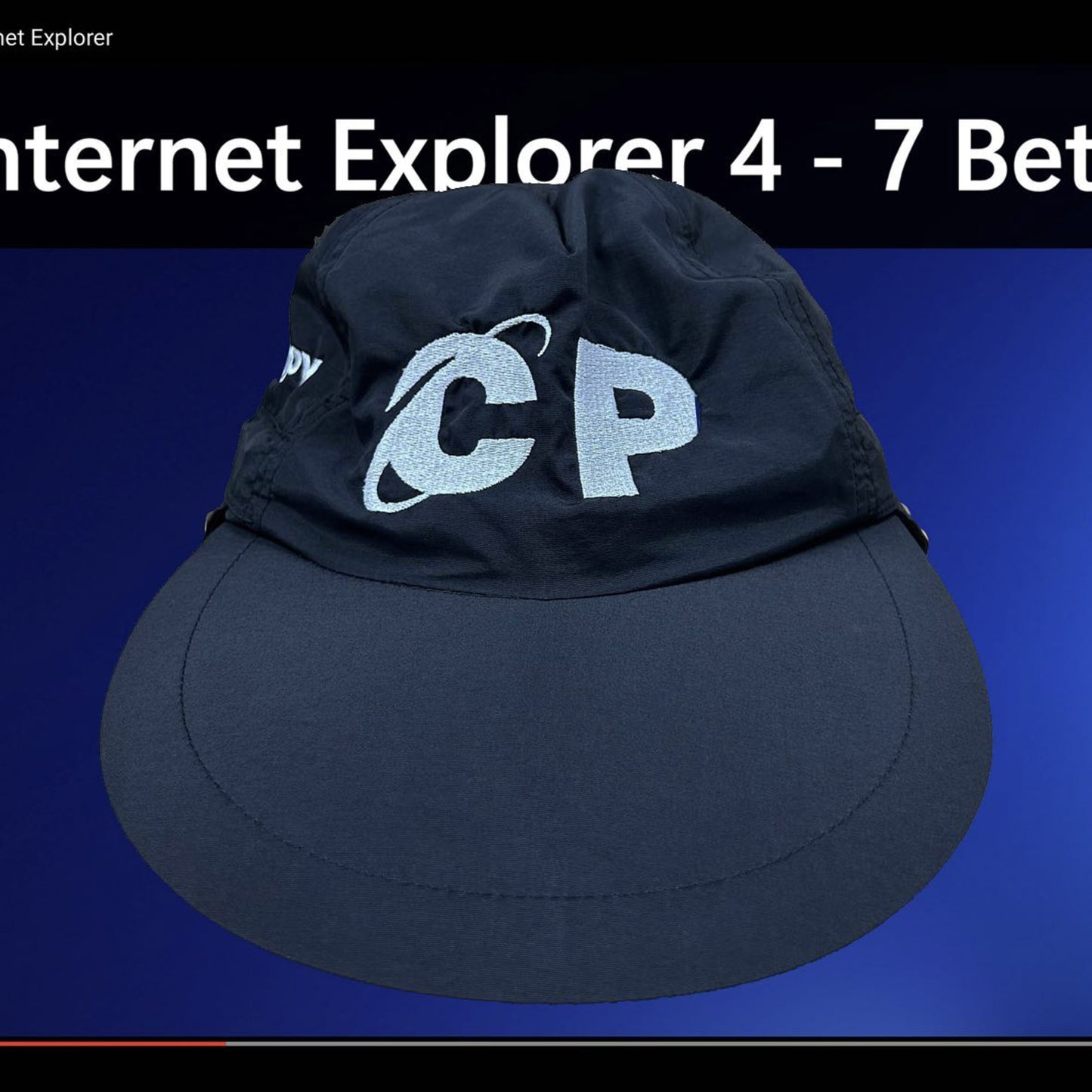 ©︎P Explorer- Nylon cap Black 1 Thinkpac IPMatter SUPERSTORE