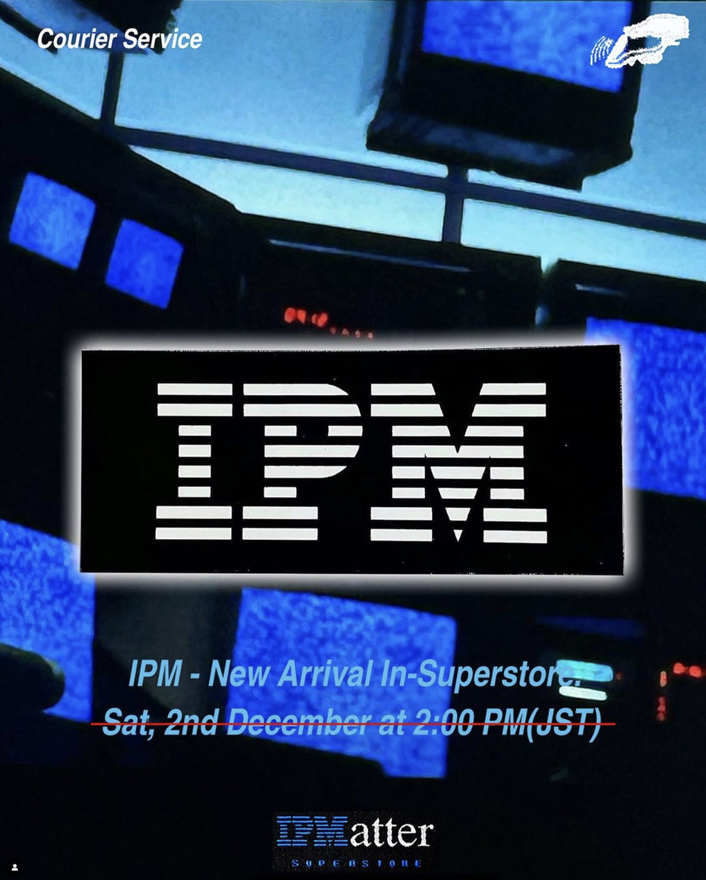 IPM Courier Sticker / IPMatter SUPERSTORE