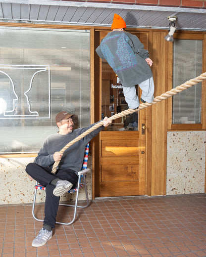 handsam × IPMatter Figure-Ground Sweatshirt