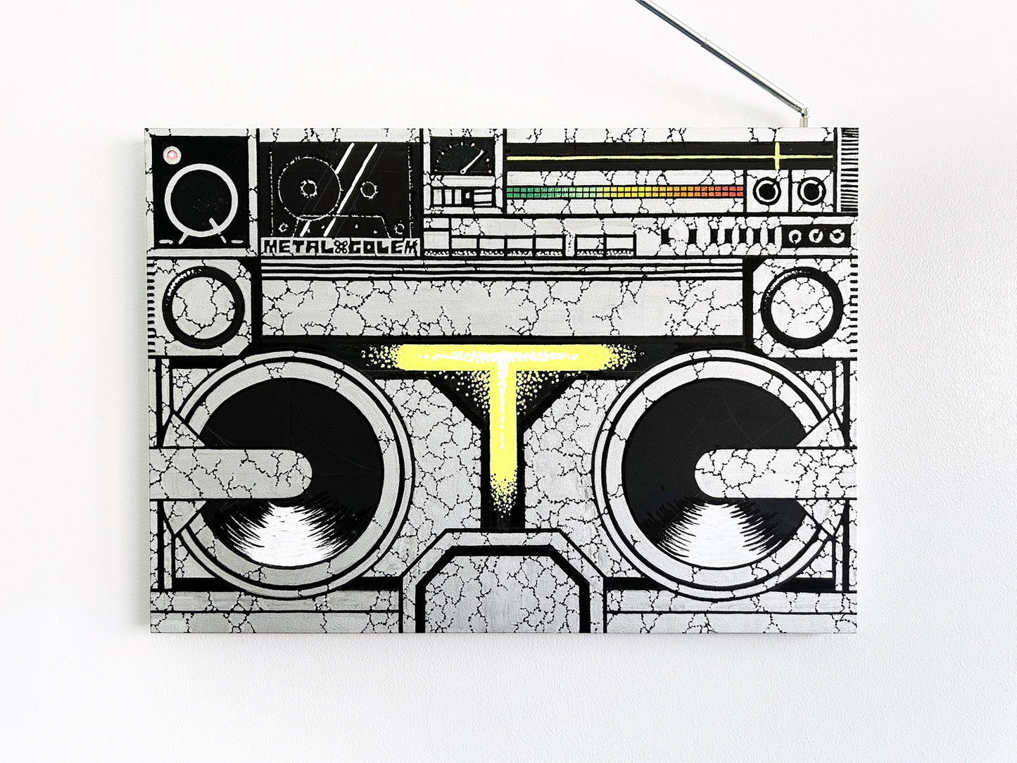 METAL GOLEM / GHETTO BLASTER [RADI CASSE] SERIES