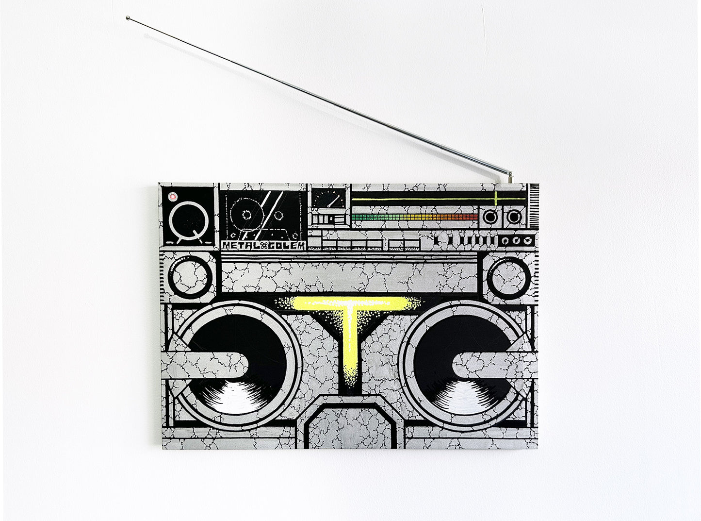 METAL GOLEM / GHETTO BLASTER [RADI CASSE] SERIES