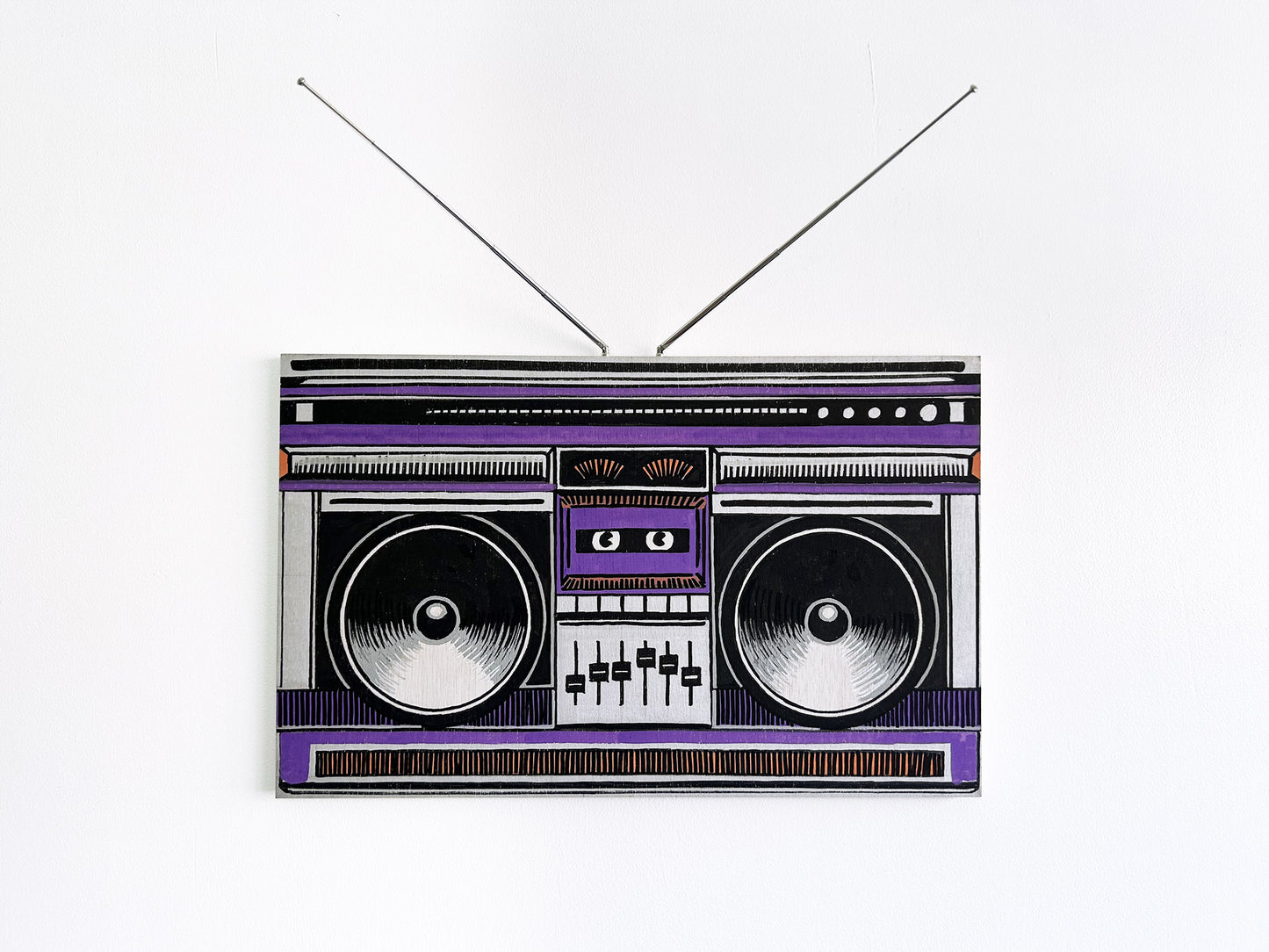 PURP-01 / GHETTO BLASTER [RADI CASSE] SERIES