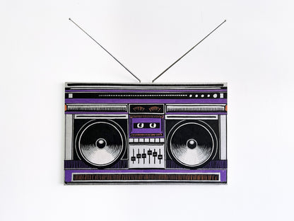 PURP-01 / GHETTO BLASTER [RADI CASSE] SERIES