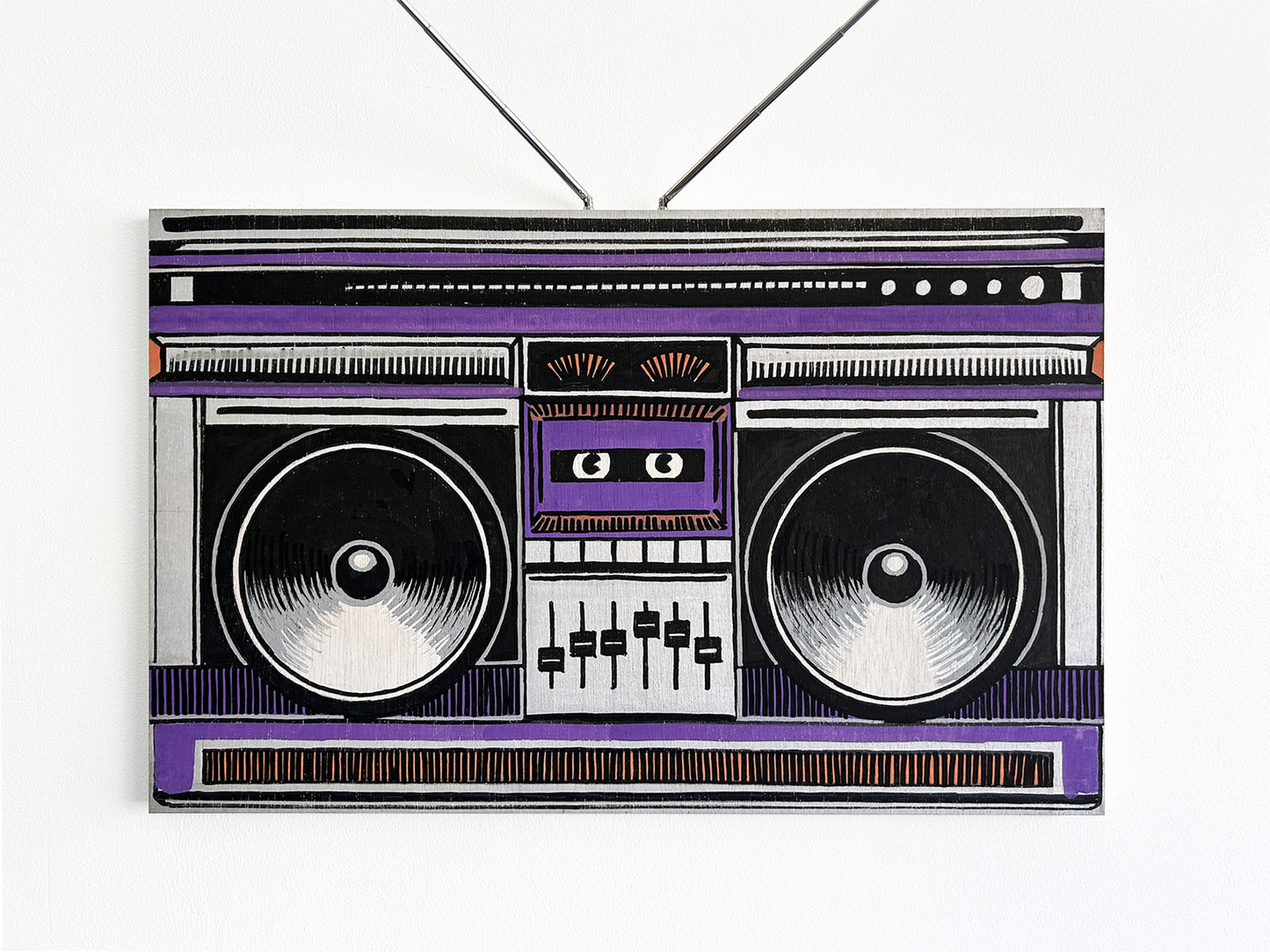 PURP-01 / GHETTO BLASTER [RADI CASSE] SERIES
