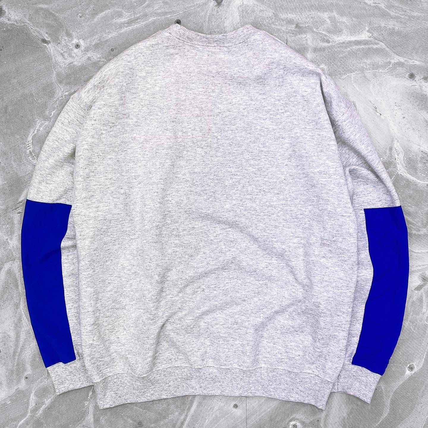 RWCHE × NERDSONWAX Video Sweatshirt  Ash Blue 2 IPMatter SUPERSTORE
