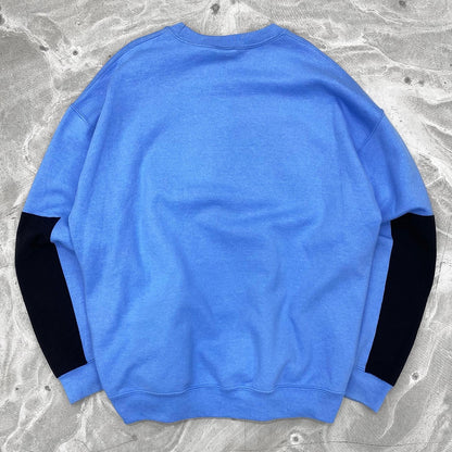 RWCHE × NERDSONWAX Video Sweatshirt  Blue Black 2 IPMatter SUPERSTORE