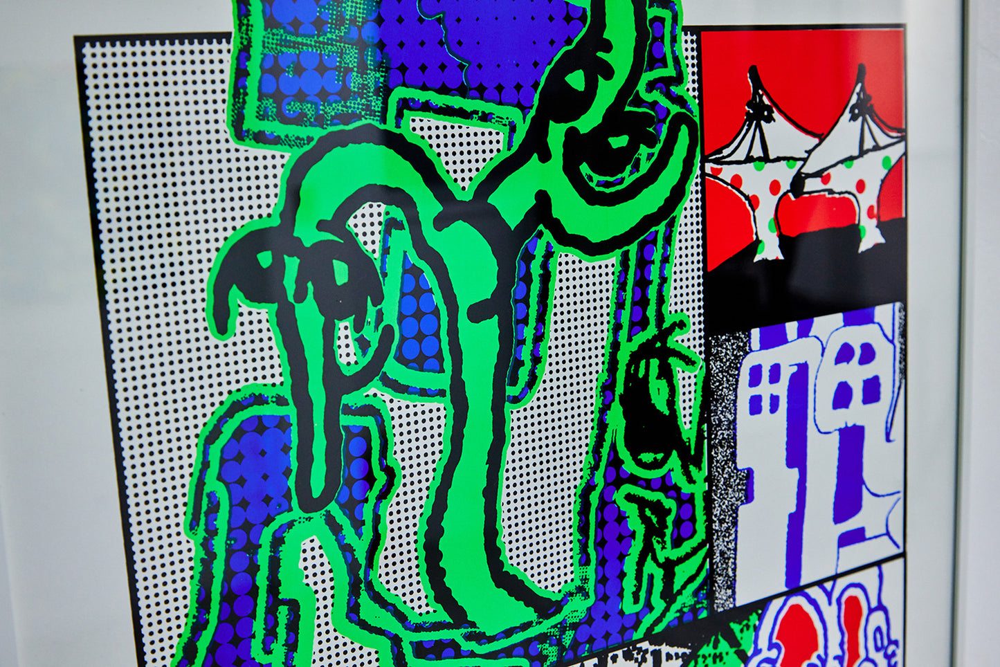 THE ESPACE OPENED Silkscreen Poster - Aki Yamamoto 4 IPMatter SUPERSTORE