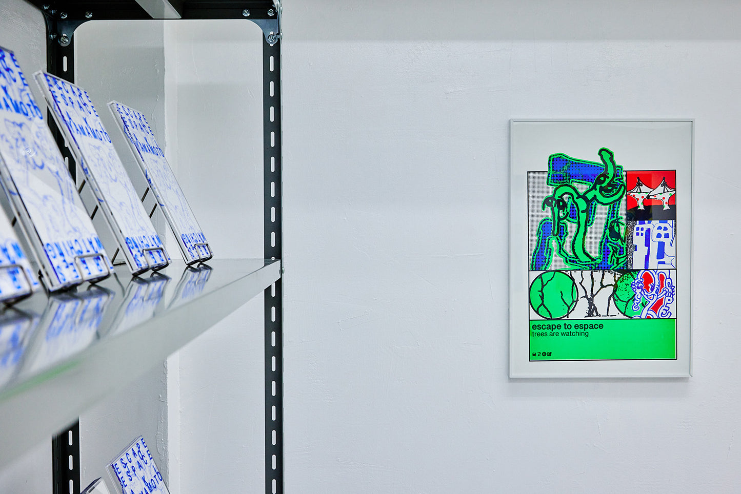 THE ESPACE OPENED Silkscreen Poster - Aki Yamamoto 5 IPMatter SUPERSTORE