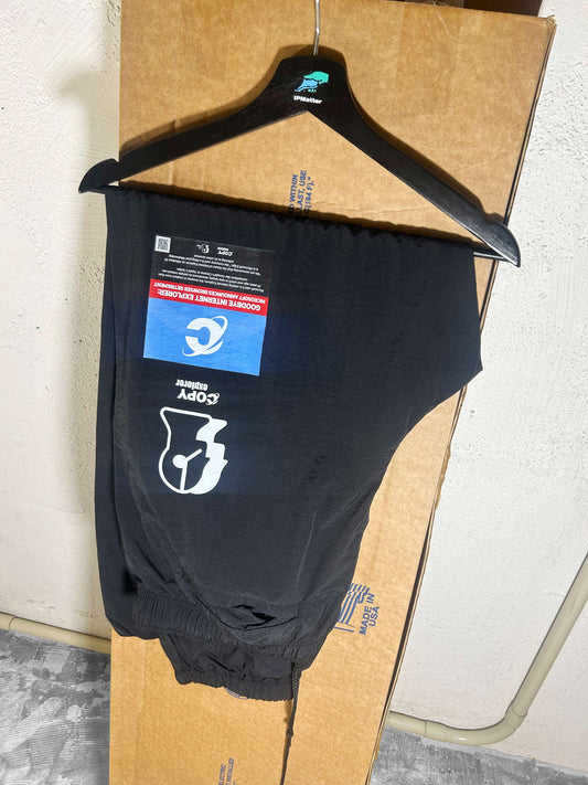 ©︎P Explorer- Nylon pants Black 1 Thinkpac IPMatter SUPERSTORE