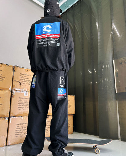 ©︎P Explorer- Nylon pants Black 6 Thinkpac IPMatter SUPERSTORE